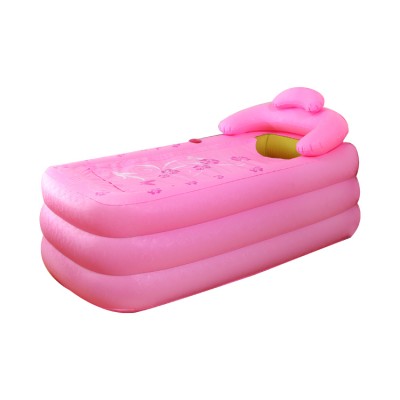 Hot Sale PVC Inflatable Adult Bathtub Sitting Bathtub For Home Use