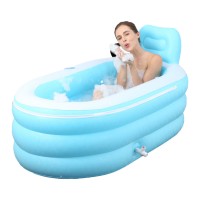 Hot Indoor Outdoor PVC Inflatable Portable Adult Bathtub for Family