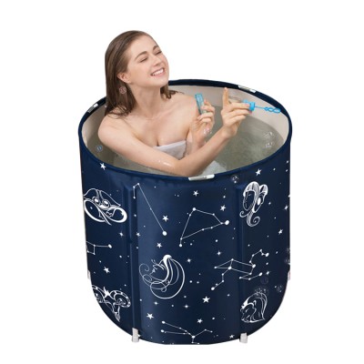 SLK New Design Portable PVC bath tub adult for home